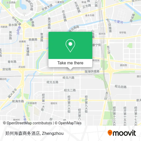 郑州海森商务酒店 map