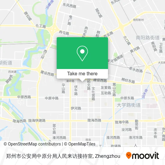 郑州市公安局中原分局人民来访接待室 map