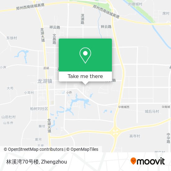 林溪湾70号楼 map