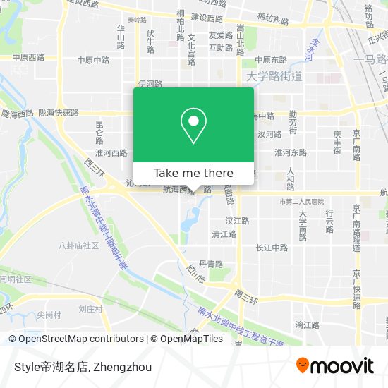 Style帝湖名店 map