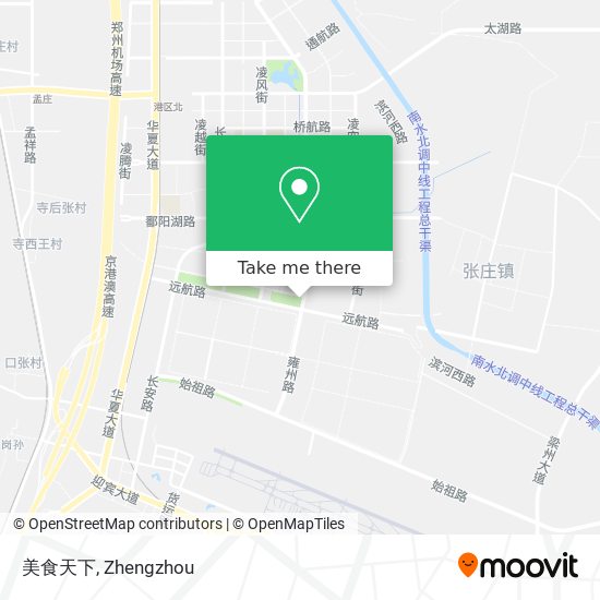 美食天下 map