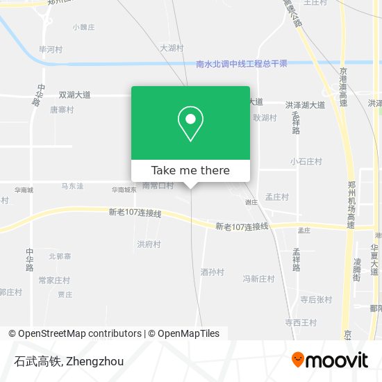 石武高铁 map