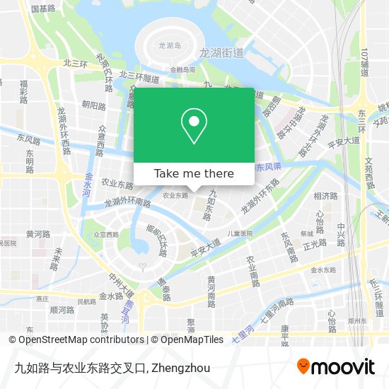 九如路与农业东路交叉口 map