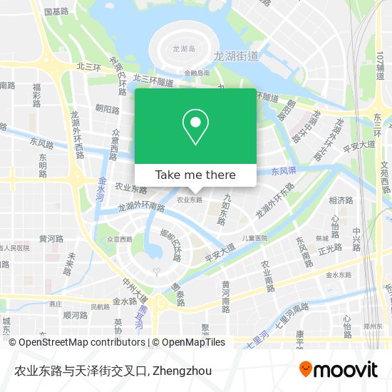 农业东路与天泽街交叉口 map