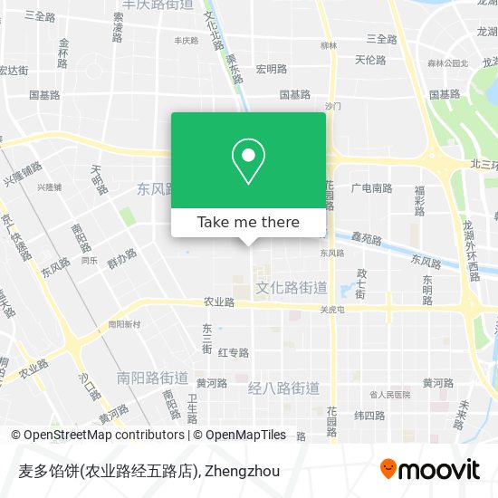 麦多馅饼(农业路经五路店) map