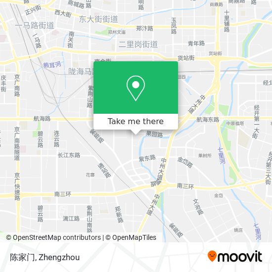 陈家门 map