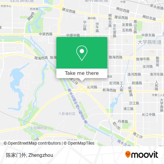 陈家门外 map