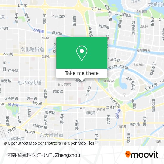 河南省胸科医院-北门 map