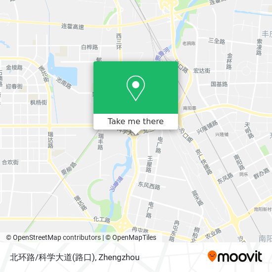 北环路/科学大道(路口) map