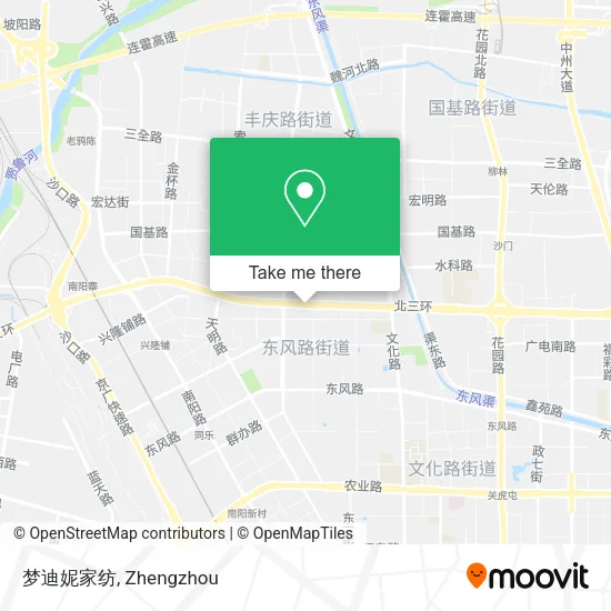梦迪妮家纺 map