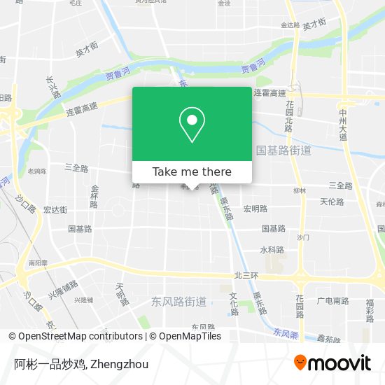 阿彬一品炒鸡 map