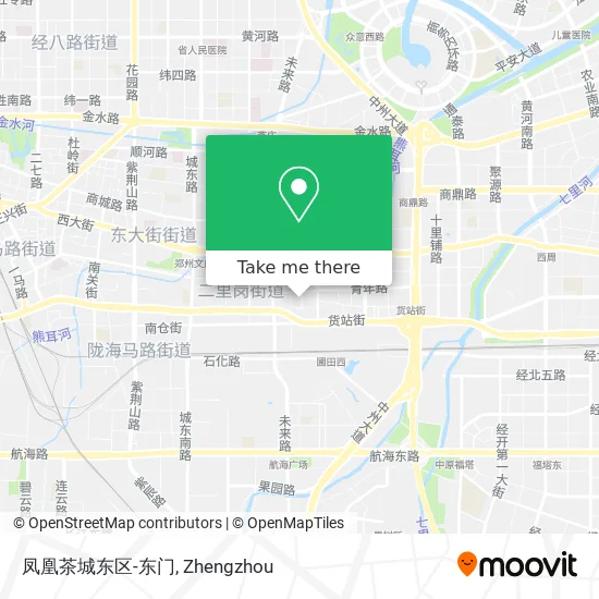 凤凰茶城东区-东门 map