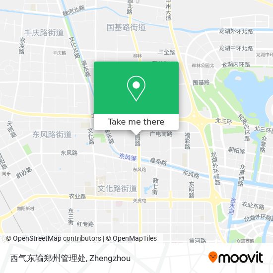 西气东输郑州管理处 map