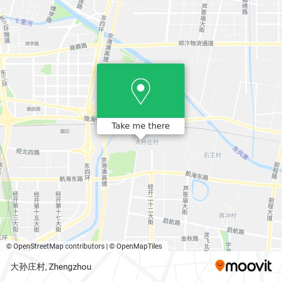 大孙庄村 map