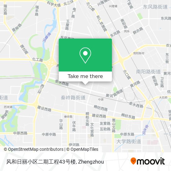 风和日丽小区二期工程43号楼 map