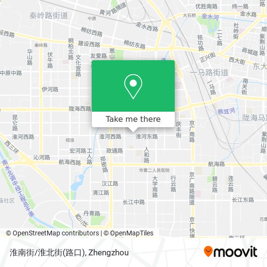 淮南街/淮北街(路口) map