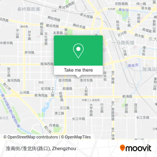 淮南街/淮北街(路口) map