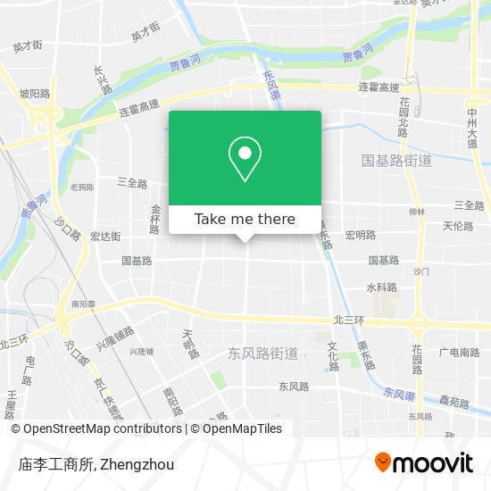 庙李工商所 map