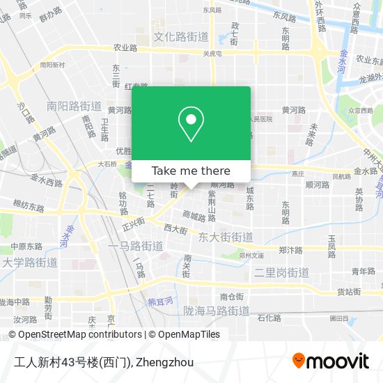 工人新村43号楼(西门) map