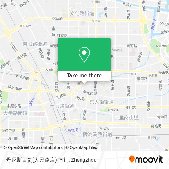 丹尼斯百货(人民路店)-南门 map