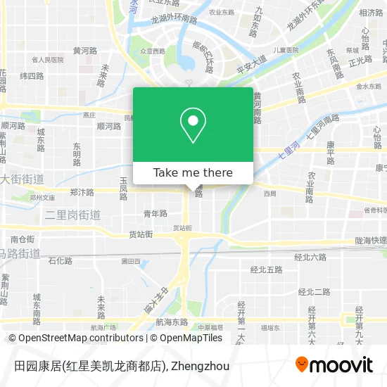 田园康居(红星美凯龙商都店) map