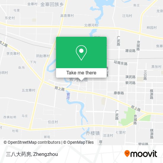 三八大药房 map