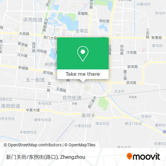 新门关街/东拐街(路口) map
