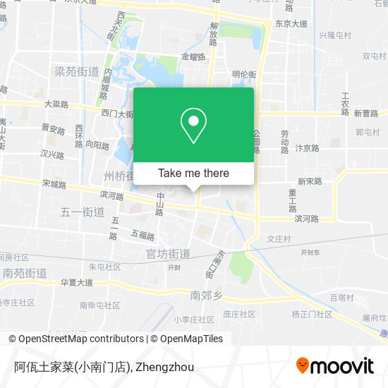 阿佤土家菜(小南门店) map