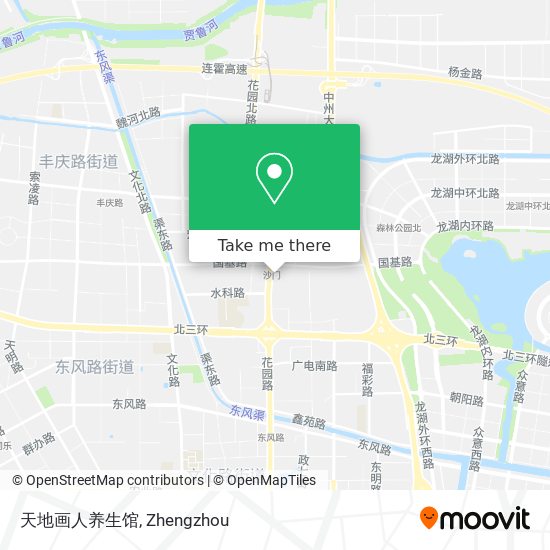 天地画人养生馆 map