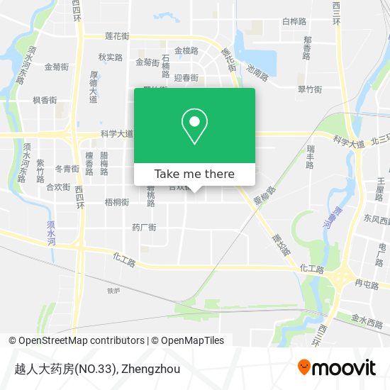 越人大药房(NO.33) map