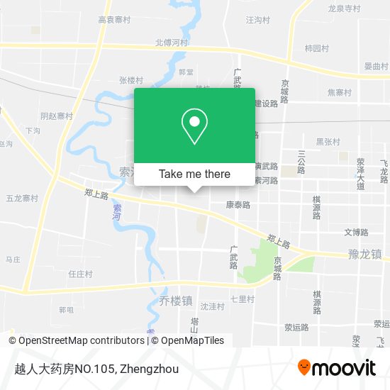 越人大药房NO.105 map