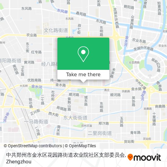 中共郑州市金水区花园路街道农业院社区支部委员会 map