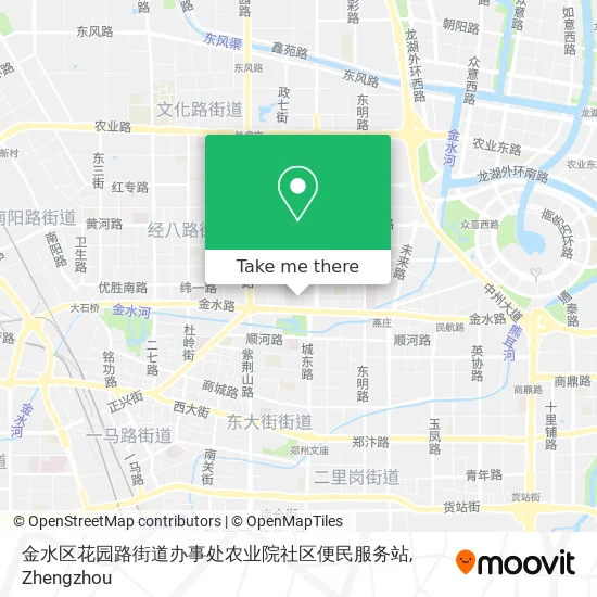 金水区花园路街道办事处农业院社区便民服务站 map