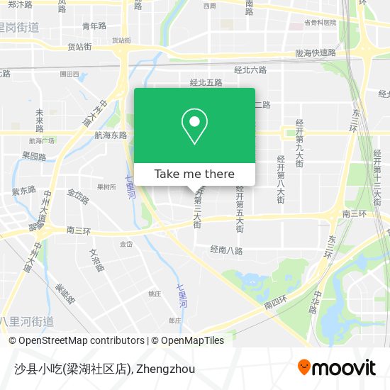 沙县小吃(梁湖社区店) map
