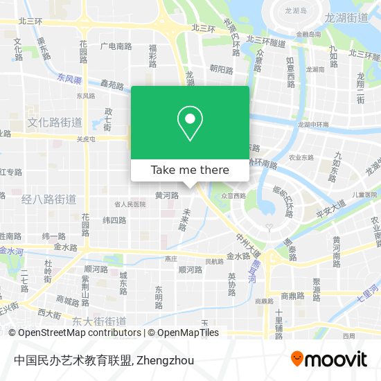 中国民办艺术教育联盟 map