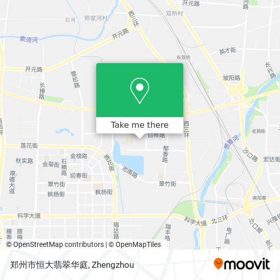 郑州市恒大翡翠华庭 map