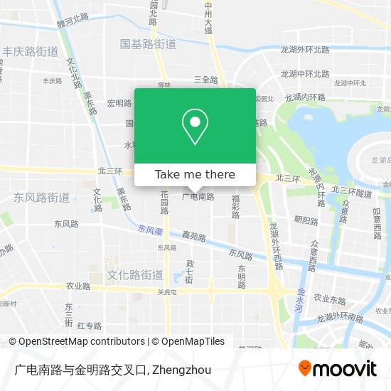 广电南路与金明路交叉口 map