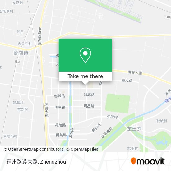 雍州路遵大路 map