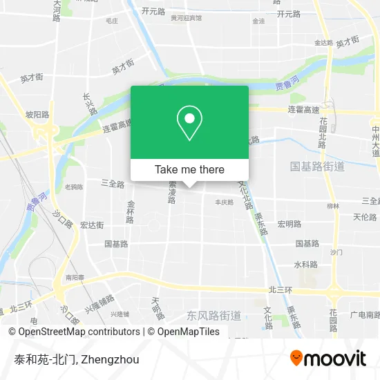 泰和苑-北门 map