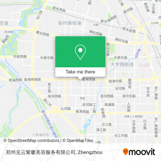 郑州见云紫馨美容服务有限公司 map