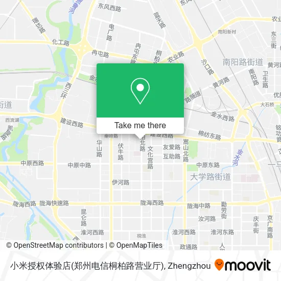 小米授权体验店(郑州电信桐柏路营业厅) map