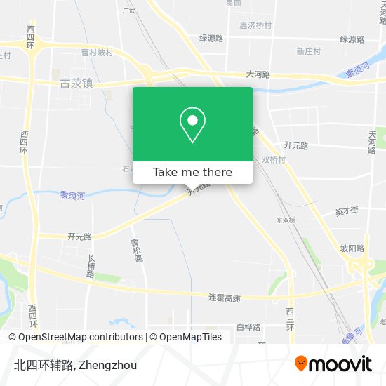 北四环辅路 map