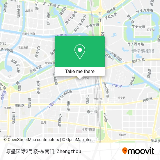 原盛国际2号楼-东南门 map