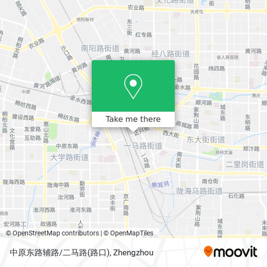 中原东路辅路/二马路(路口) map