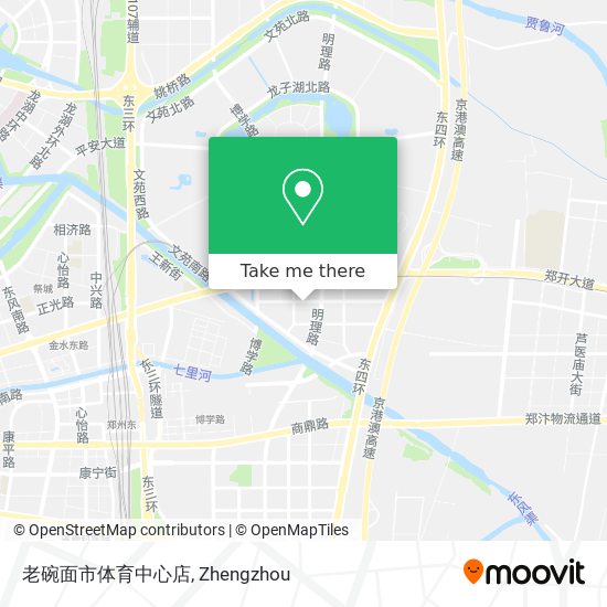 老碗面市体育中心店 map