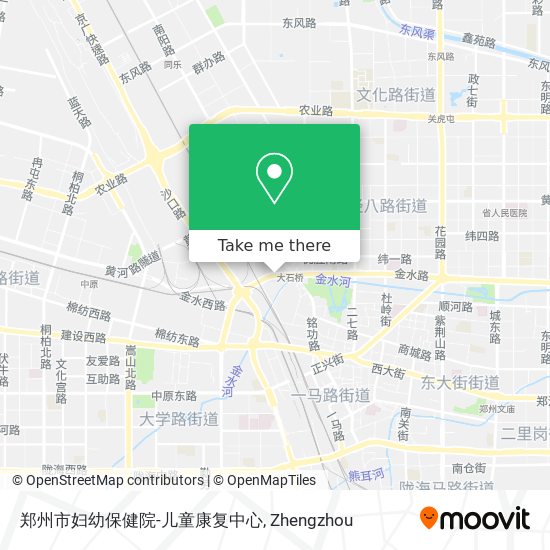 郑州市妇幼保健院-儿童康复中心 map