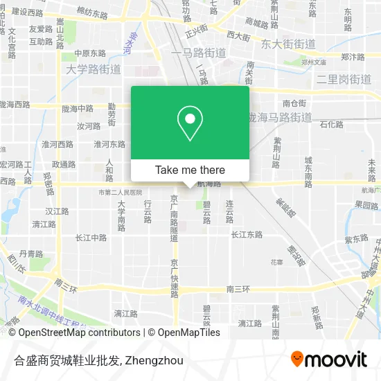 合盛商贸城鞋业批发 map