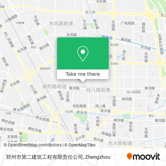 郑州市第二建筑工程有限责任公司 map
