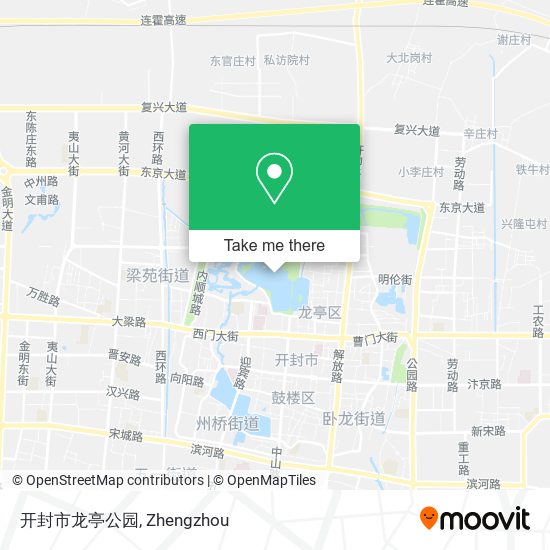 开封市龙亭公园 map