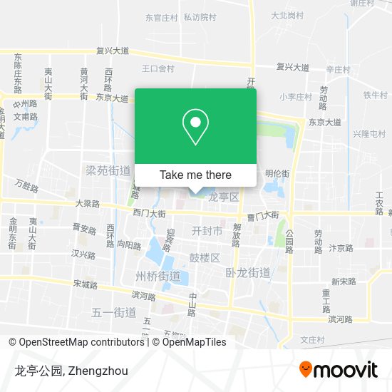 龙亭公园 map